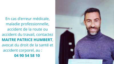 04 90 54 58 10 en cas d'erreur médicale