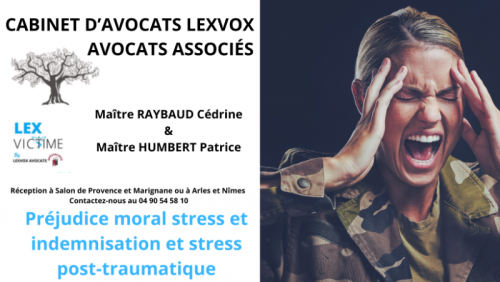 Préjudice moral stress TSPT