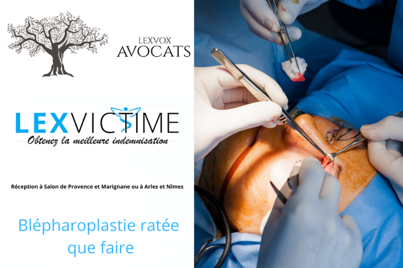 Blépharoplastie ratée que faire