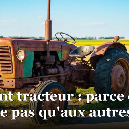 Accident tracteur : parce que ça n'arrive pas qu'aux autres ! Accident tracteur : parce que ça n'arrive pas qu'aux autres !