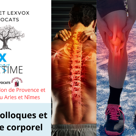 Actes de colloques​ et dommage corporel