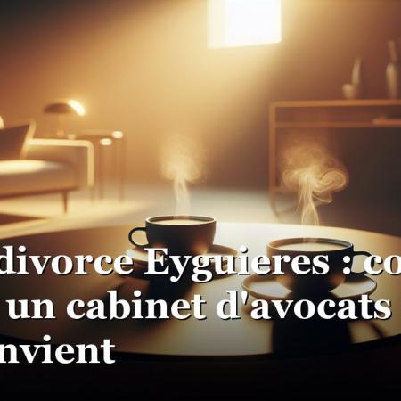 Avocat divorce Eyguieres : comment trouver  un cabinet d'avocats qui vous convient