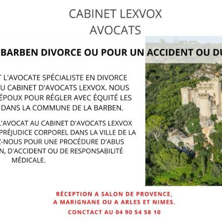 Avocat La Barben divorce ou pour un accident ou du pénal en Provence