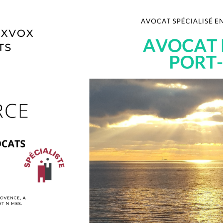 Avocat divorce Port-de-Bouc