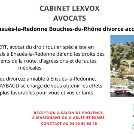 Avocat Ensuès-la-Redonne Bouches-du-Rhône divorce accident pénal