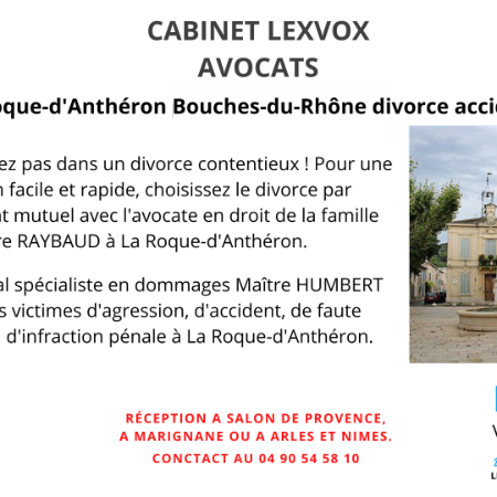 Avocat La Roque-d'Anthéron Bouches-du-Rhône divorce accident pénal