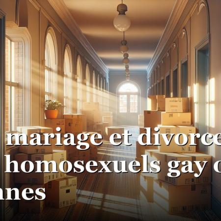 Avocat mariage et divorce pour couple homosexuels gay ou lesbiennes  