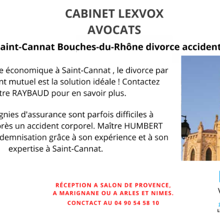 Avocat Saint-Cannat Bouches-du-Rhône divorce accident pénal