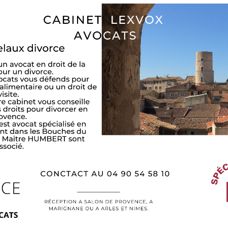 Avocat Velaux pour un divorce simple et efficace près de Salon de Provence