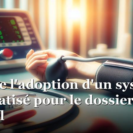 Bilan de l'adoption d'un système informatisé pour le dossier médical