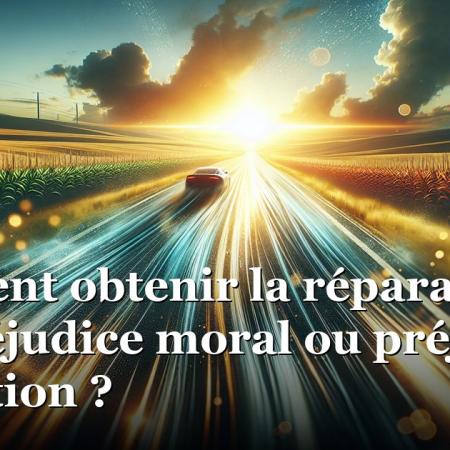 Comment obtenir la réparation de son préjudice moral ou préjudice d'affection ? Comment obtenir la réparation de son préjudice moral ou préjudice d'affection ?