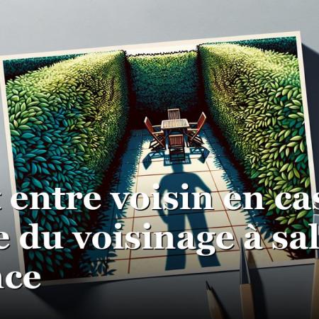 Conflit entre voisin en cas de trouble du voisinage à salon de provence
