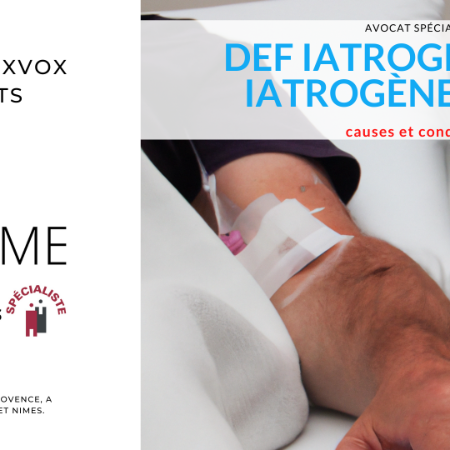 def iatrogénie iatrogènese causes et conditions d'indemnisation