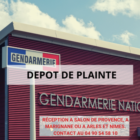 Dépôt de plainte