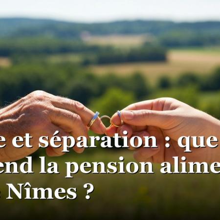 Divorce et séparation : que comprend la pension alimentaire près de Nîmes ? Divorce et séparation : que comprend la pension alimentaire près de Nîmes ?