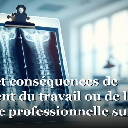 Effets et conséquences de l’accident du travail ou de la maladie professionnelle sur votre travail 