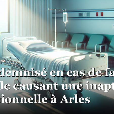 Etre indemnisé en cas de faute médicale causant une inaptitude professionnelle à Arles Etre indemnisé en cas de faute médicale causant une inaptitude professionnelle à Arles