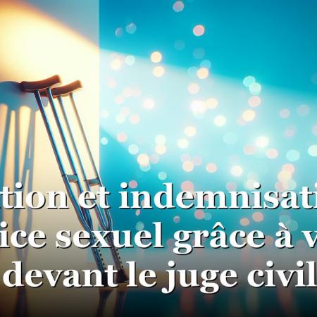 Evaluation et indemnisation du préjudice sexuel grâce à votre avocat devant le juge civil