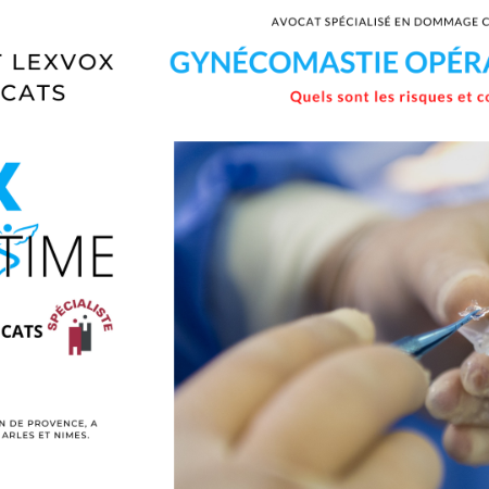 gynécomastie opération raté : quels sont les risques et comment être indemnisé