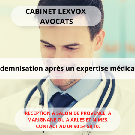 Indemnisation après expertise médicale