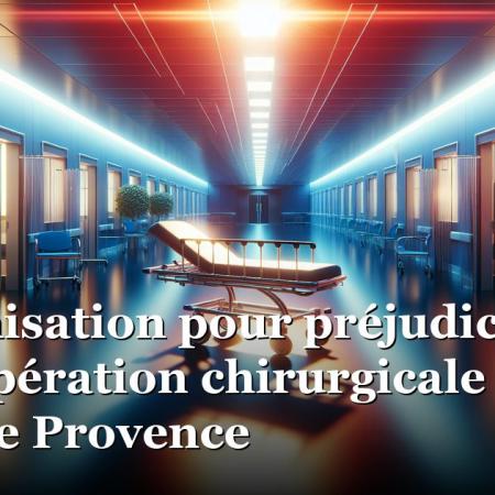 Indemnisation pour préjudice suite à une opération chirurgicale à Salon de Provence Indemnisation pour préjudice suite à une opération chirurgicale à Salon de Provence