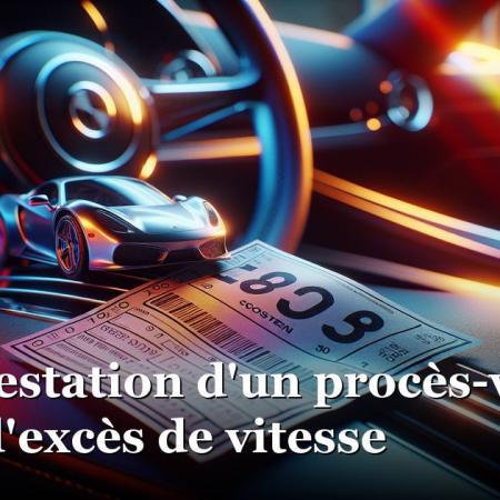 La contestation d'un procès-verbal en cas d'excès de vitesse