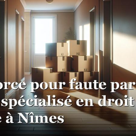 Le divorce pour faute par un avocat spécialisé en droit de la famille à Nîmes Le divorce pour faute par un avocat spécialisé en droit de la famille à Nîmes