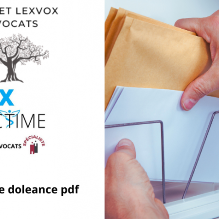 Lettre de doleance pdf