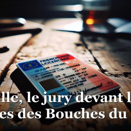 Marseille, le jury devant la Cour d’assises des Bouches du Rhône 