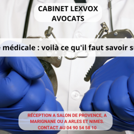 Négligence médicale : voilà ce qu'il faut savoir sur le sujet !