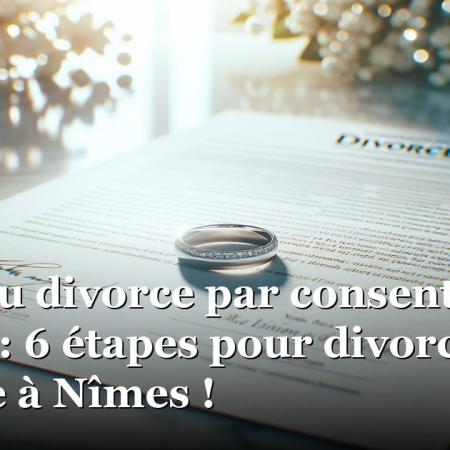 Nouveau divorce par consentement mutuel : 6 étapes pour divorcer amiable à Nîmes ! Nouveau divorce par consentement mutuel : 6 étapes pour divorcer amiable à Nîmes !