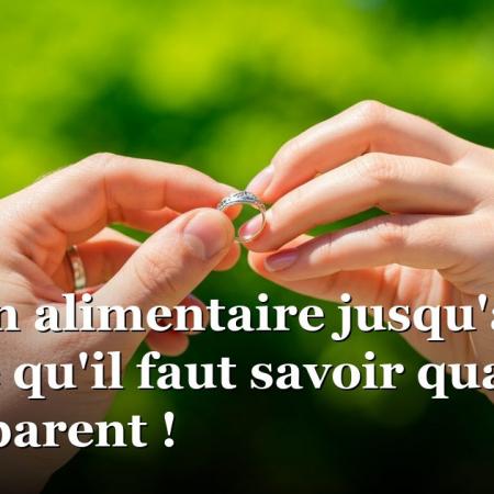 Pension alimentaire jusqu'à quel âge : ce qu'il faut savoir quand on est parent ! Pension alimentaire jusqu'à quel âge : ce qu'il faut savoir quand on est parent !