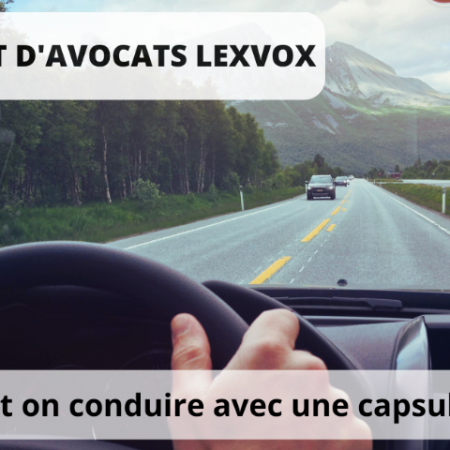 Peut on conduire avec une capsulite