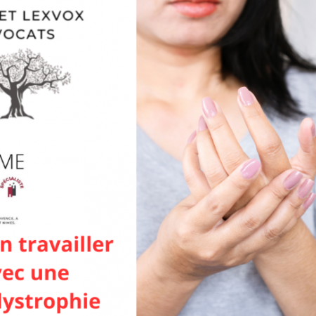 Peut on travailler avec une algodystrophie