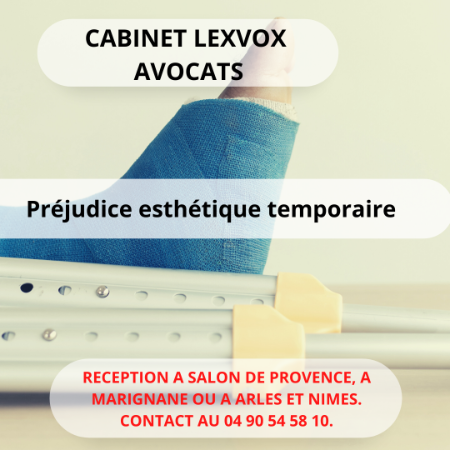 Préjudice esthétique temporaire