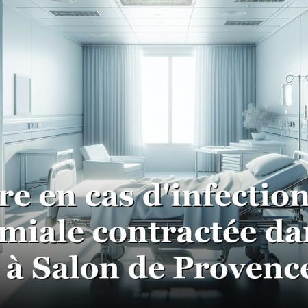 Que faire en cas d'infection nosocomiale contractée dans un hôpital à Salon de Provence ?