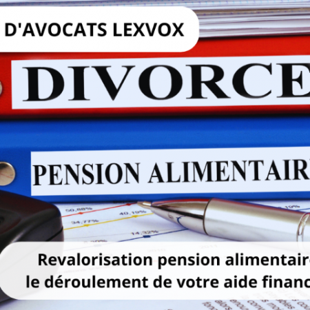 Revalorisation pension alimentaire : le déroulement de votre aide financière