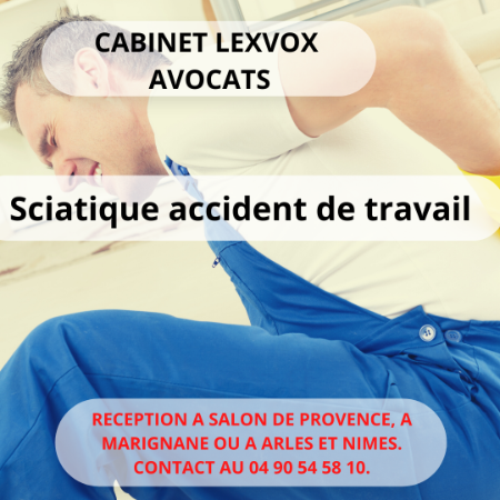 Sciatique accident de travail