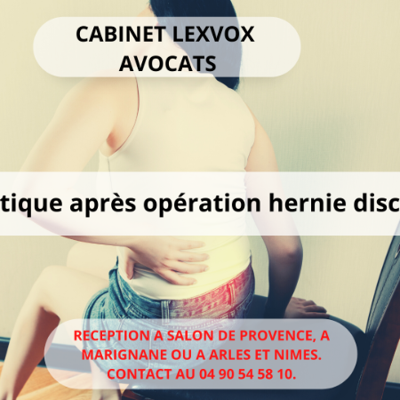 Sciatique après opération hernie discale