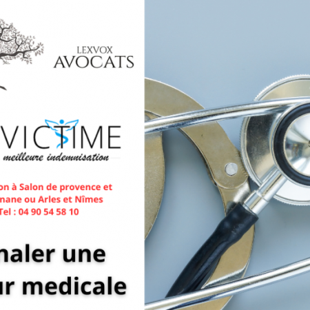 Signaler une erreur medicale