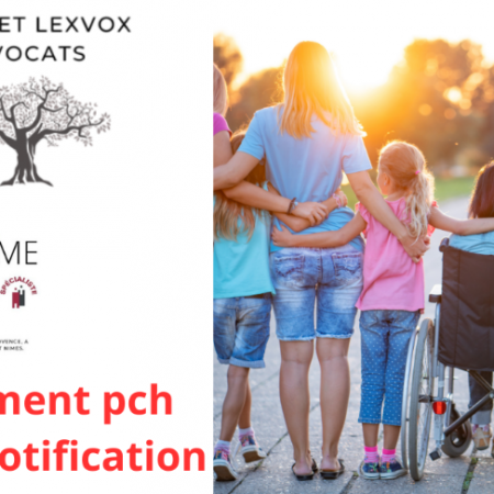 Versement pch apres notification