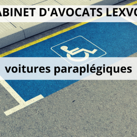 Voitures paraplégiques