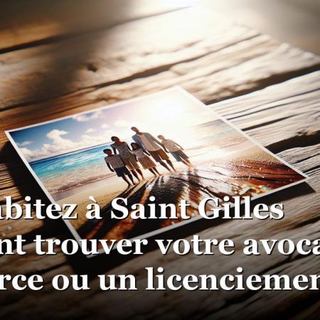 Vous habitez à Saint Gilles comment trouver votre avocat pour un divorce ou un licenciement
